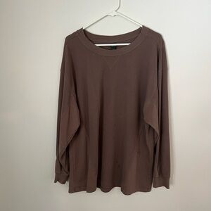 Wild Fable Taupe Long Sleeve Top